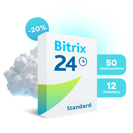 Licencja Bitrix24 Standard (12 miesięcy)