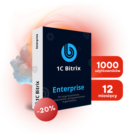 Licencja Bitrix24 „Enterprise-1000” (12 miesięcy)