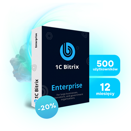 Licencja Bitrix24 „Enterprise-500” (12 miesięcy)