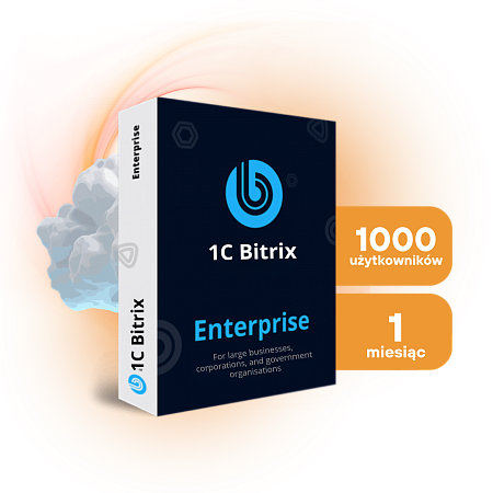 Licencja Bitrix24 „Enterprise-1000” (1 miesiąc)