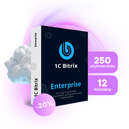 Licencja Bitrix24 „Enterprise-250” (12 miesięcy)